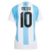 Officiële Voetbalshirt Argentinië Messi 10 Thuis 2024 - Dames